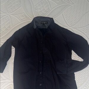 Beverly Hills Polo Club Navy Casual Button Down Shirt